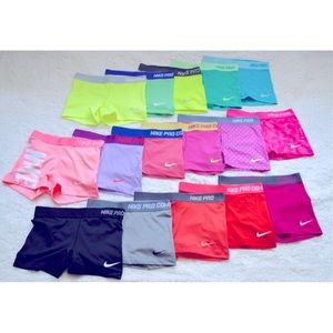 ISO Nike Pro Shorts😱😭💙🙃